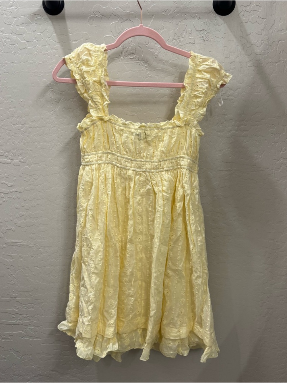 Princess Polly Carlita Mini Dress Yellow - Picture 6 of 6